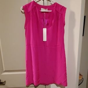 Amanda Uprichard Market Sleeveless Silk Dr…